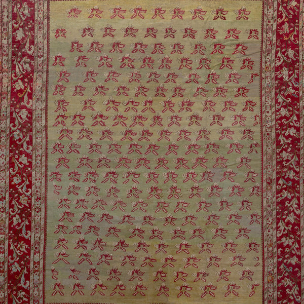 Traditional Wool Rug - 12'7" x 15'3"