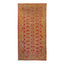 Orange Vintage Traditional Wool Rug - 6'5" x 13'