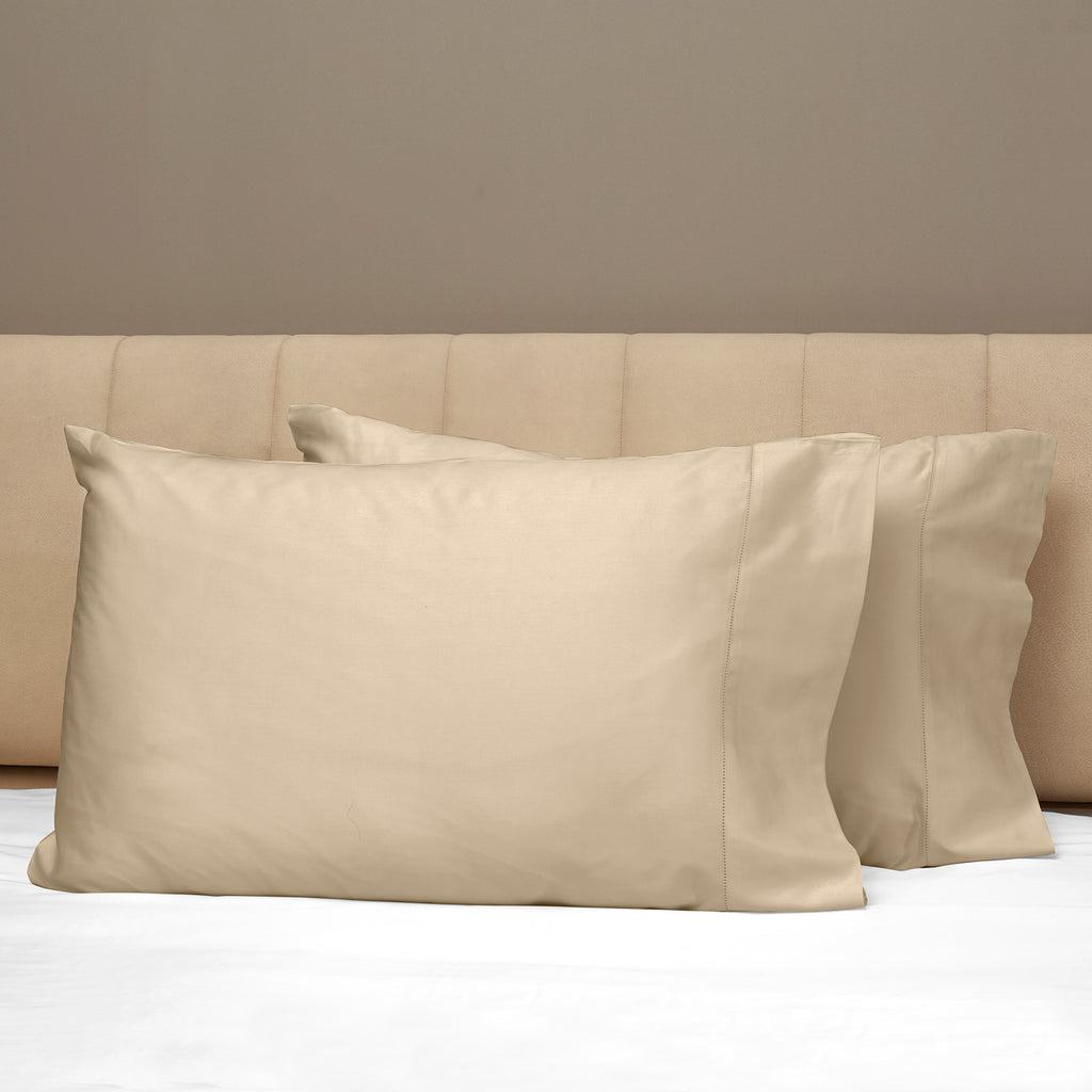 Raffaello Sheets & Pillowcases Pillowcase Pair / Standard / Flax