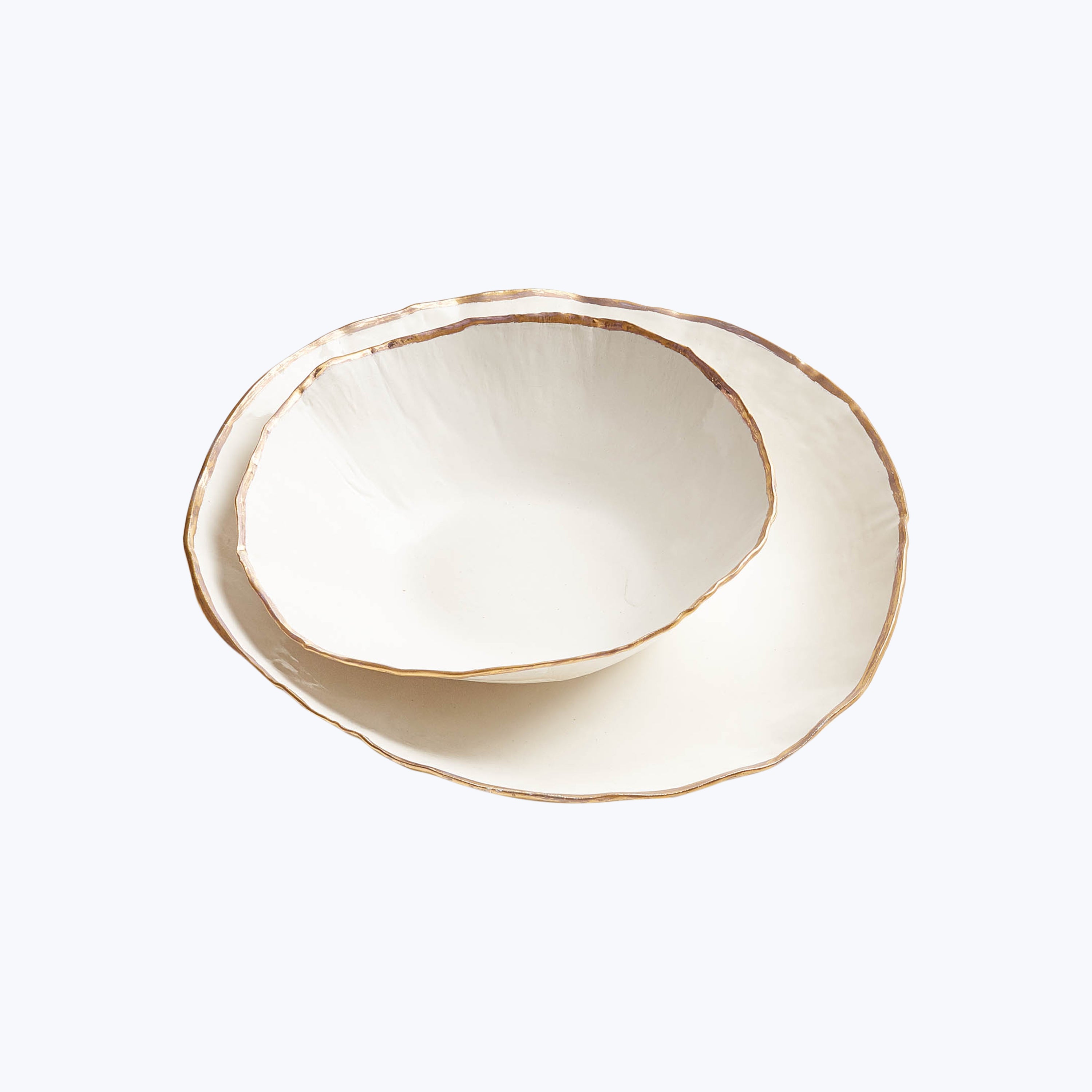 Pure Gold Serving Bowl
