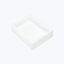 Ice Soap Dish White