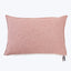 Washed Linen Pillow Rosewood / 16"x24"
