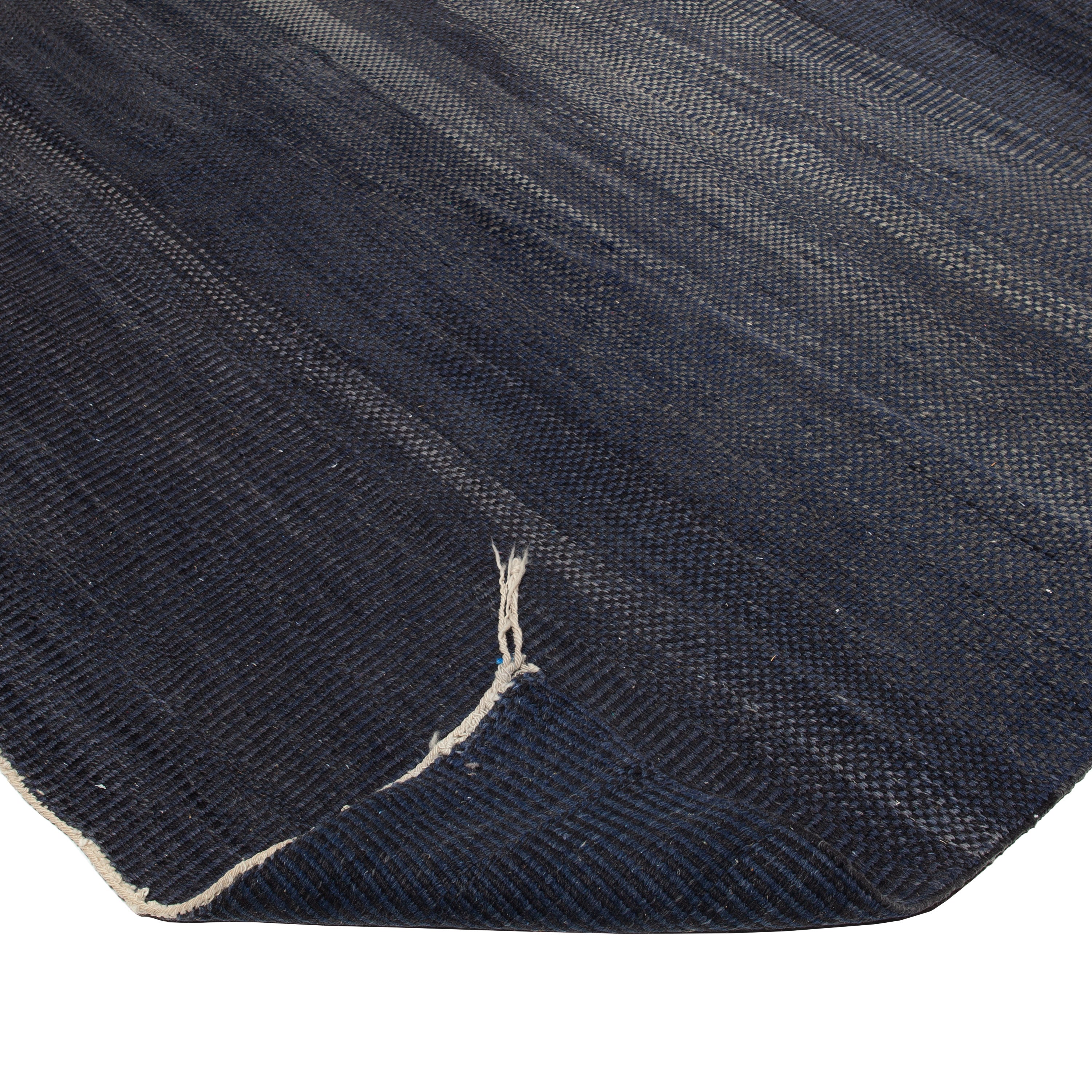 Blue Moroccan Wool Rug - 12'8" x 19'6"