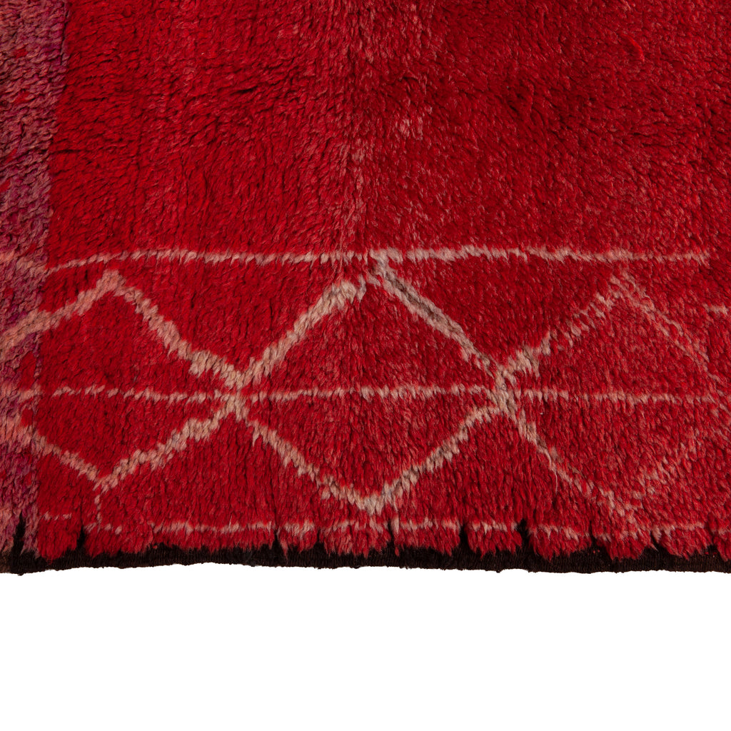 Red Vintage Wool Rug - 5'9" x 14'9" Default Title