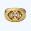 18Ky Bulgari Vintage Diamond Ring