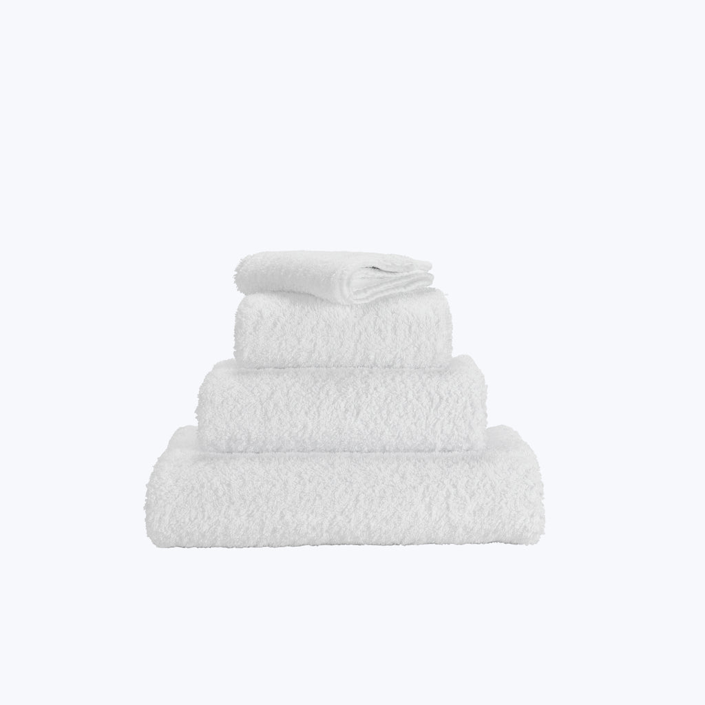 Super Pile Bath Towels, White – abc carpet & home