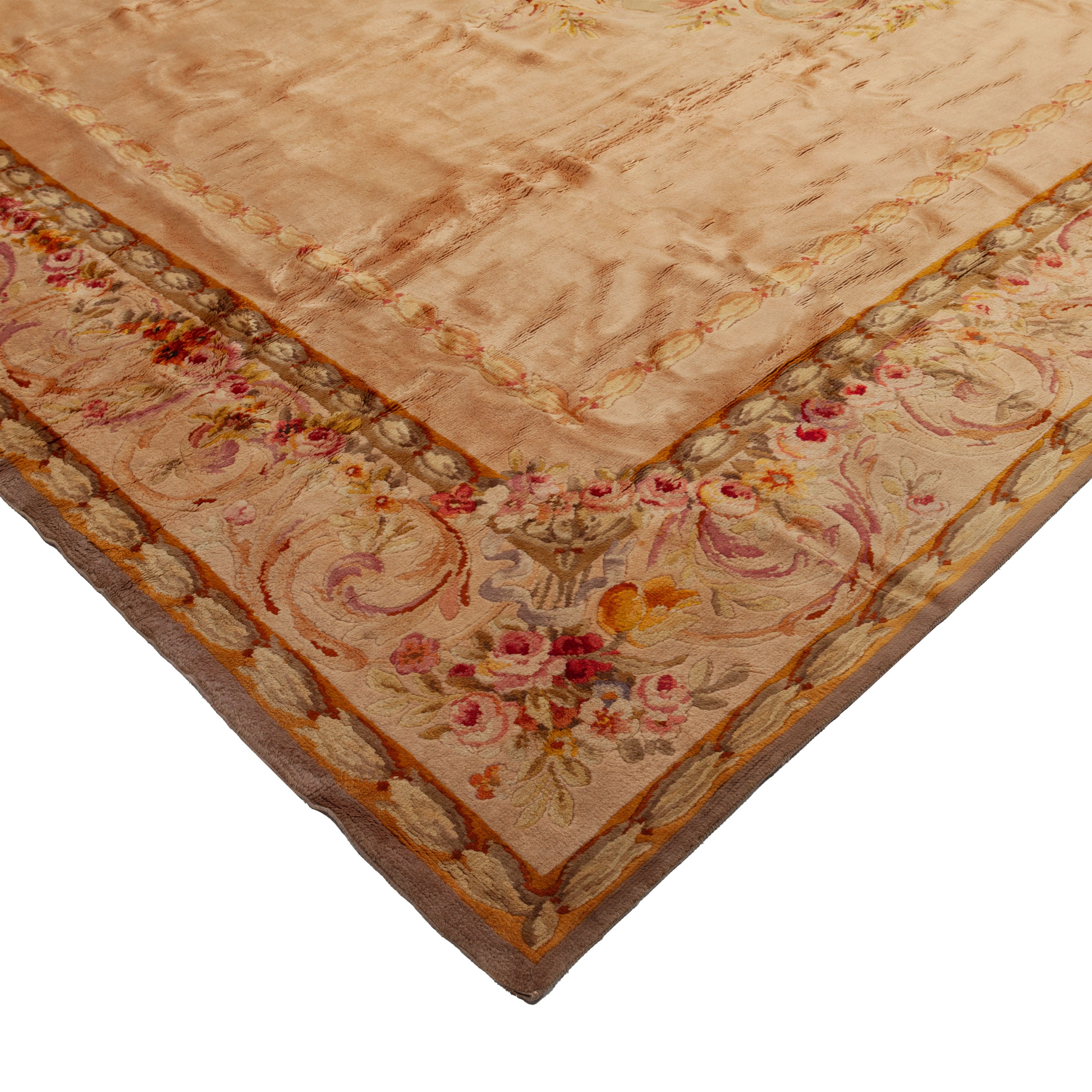 French Aubusson Rug - 12'00" X 17'06"
