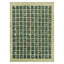 Green Contemporary Wool Rug - 9' x 12'1"