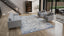White Stelle Transitional Wool Rug - 9' x 12'5"