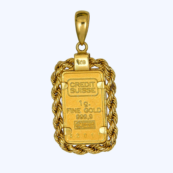 Vintage Credit Suisse Pendant
