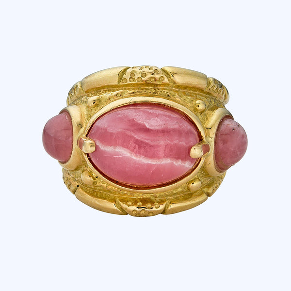 1970s French Jellybean ring
