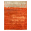 Darya Modern Ombre Wool Rug Redwood / 8' x 10"