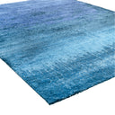 Darya Modern Ombre Wool Rug Blue / 9' x 12'