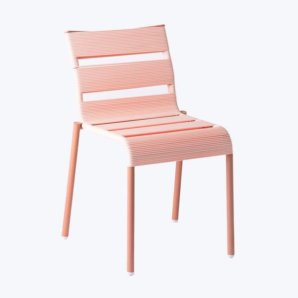 Barcelonette Outdoor Dining Chair Pink