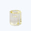 Aura Crystal Candle Holder Tall Butter