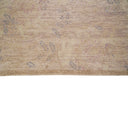 Modern Handknotted Sand White Silk Rug 8'1" x 10'3"