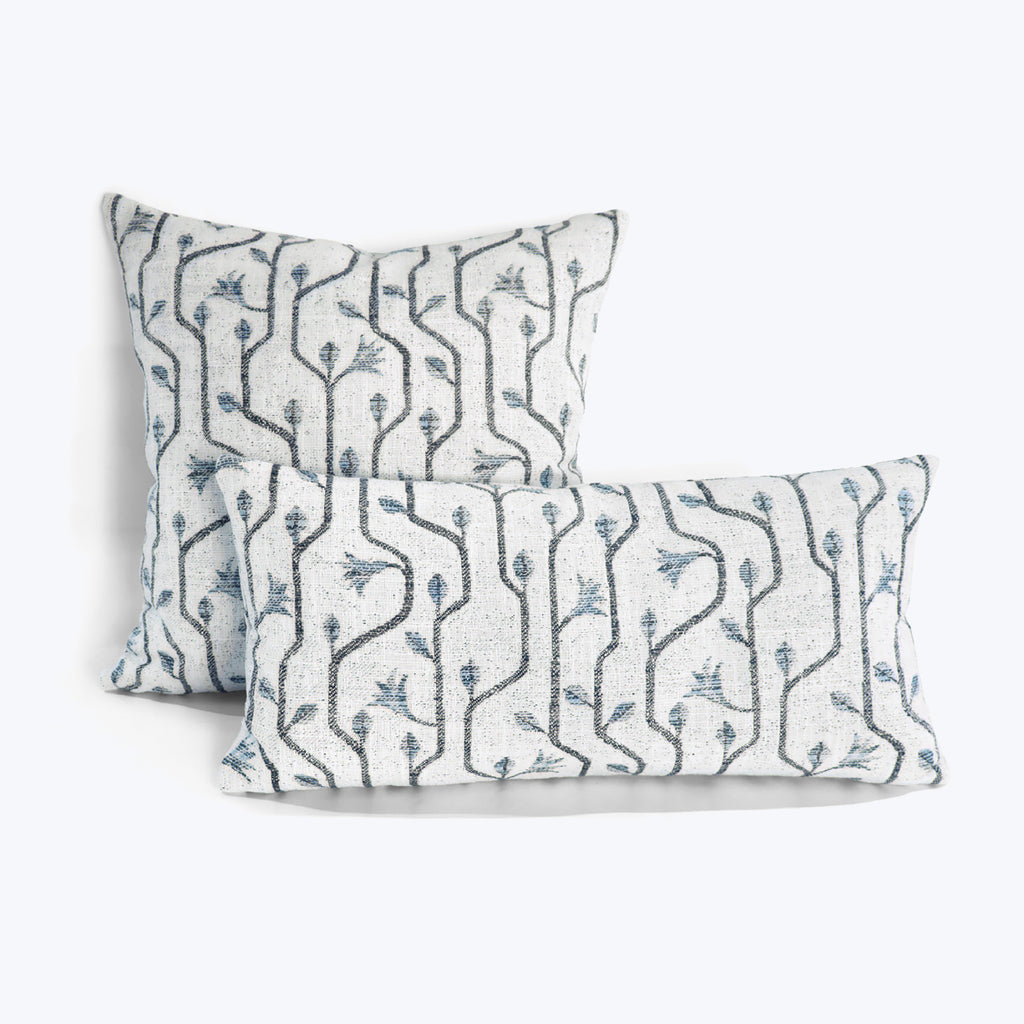 Craftsman Indoor/Outdoor Lumbar Pillow, Navy Default Title