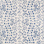 Les Touches Wallpaper, 12 yard roll Blue