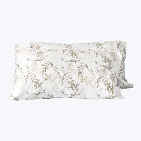 Natura Sheets & Pillowcases, Beige Pillowcase Pair / Standard