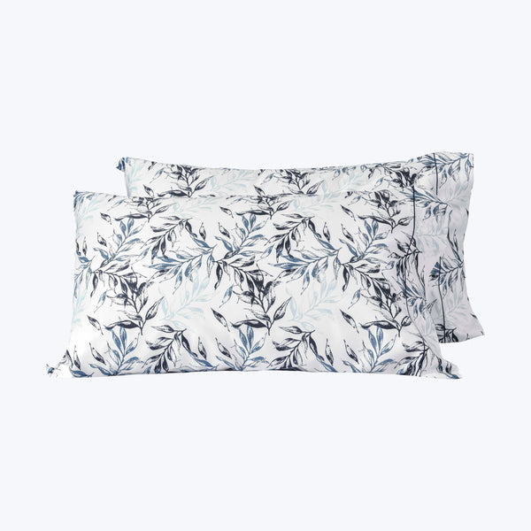 Natura Sheets & Pillowcases, Blue Pillowcase Pair / Standard
