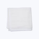 Shine Cotton & Silk Bath Towel White