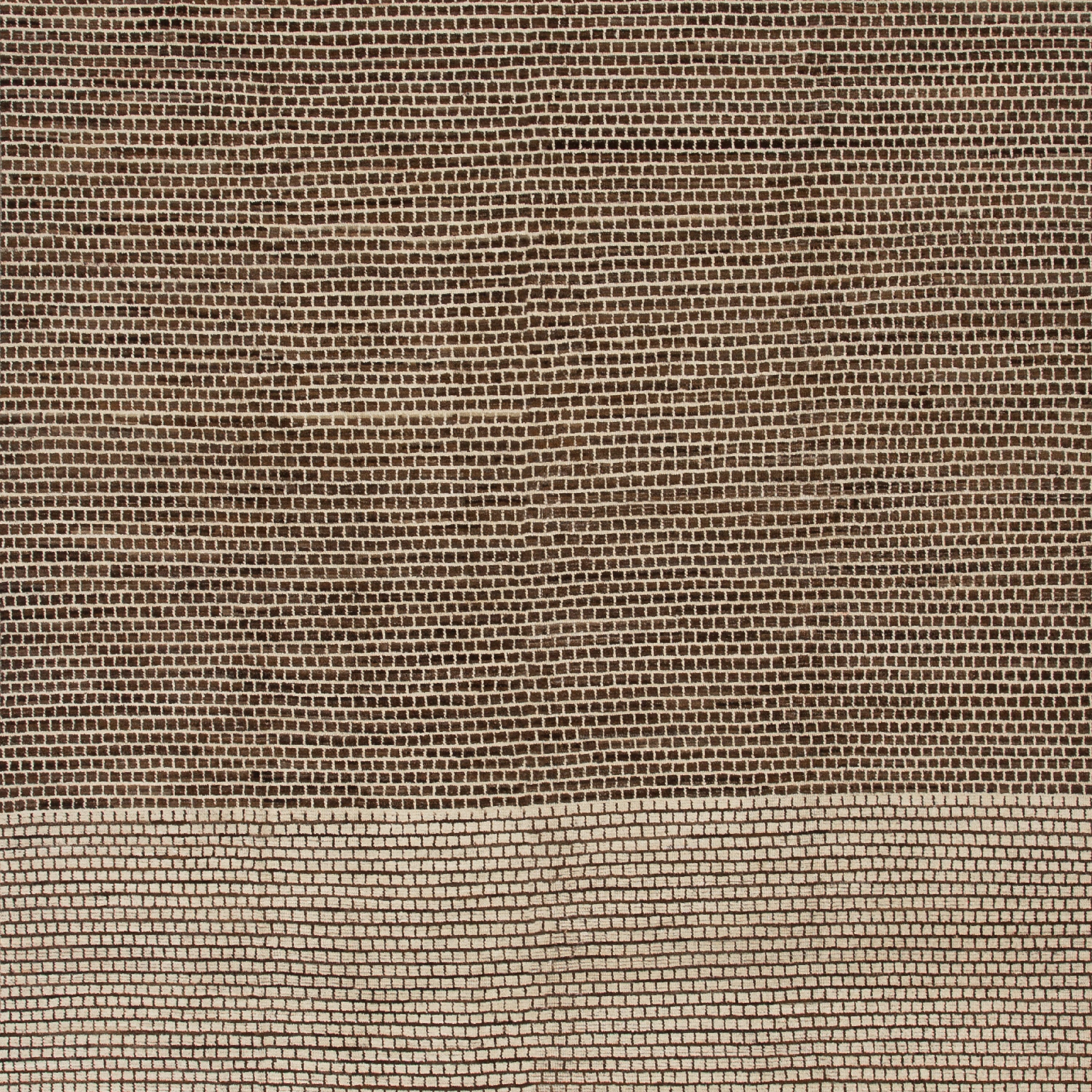 Zameen Patterned Modern Wool Rug - 8'7" x 14' Default Title