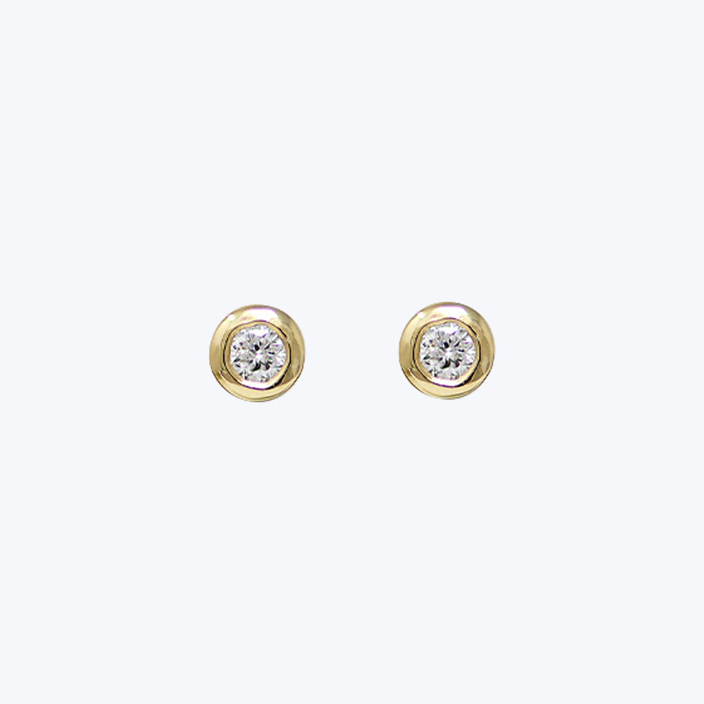 Cléo Long Fringe Earring Backing Single / White Gold