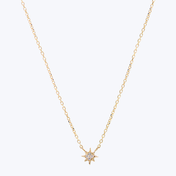 Aztec Diamond Starburst Necklace