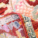 Red Multicolored Transitional Silk Rug - 8'10" x 12'8" Default Title