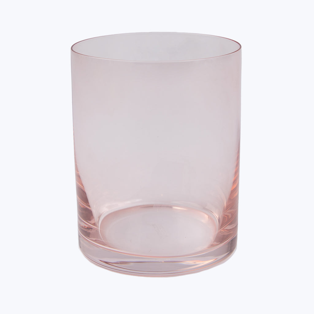 Seasons Old Fashioned Glass Autumn Ombre Pink/Orange