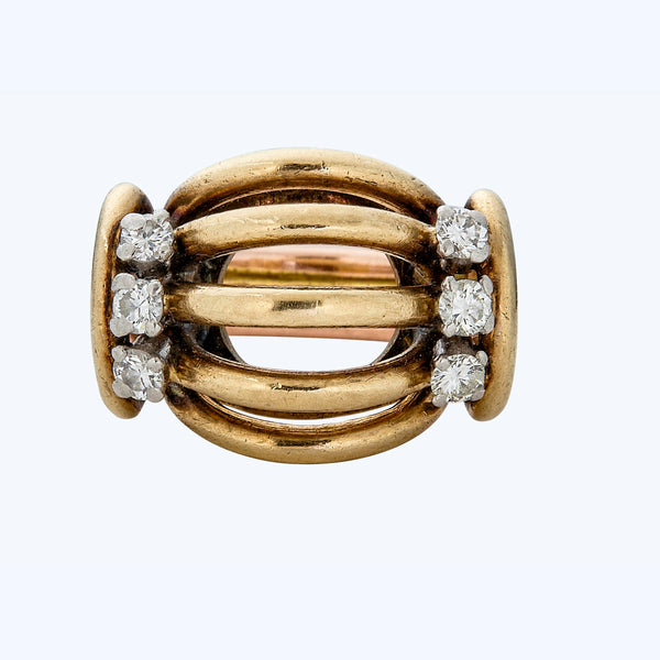 Boucheron 1940s Diamond Ring