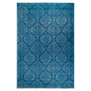 Overdyed Blue Wool Rug - 5'1" x 7'6" Default Title