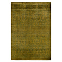 Overdyed Green Wool Rug - 5'1" x 7'4" Default Title