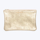 Sparkle Zip Pouch Small / Champagne