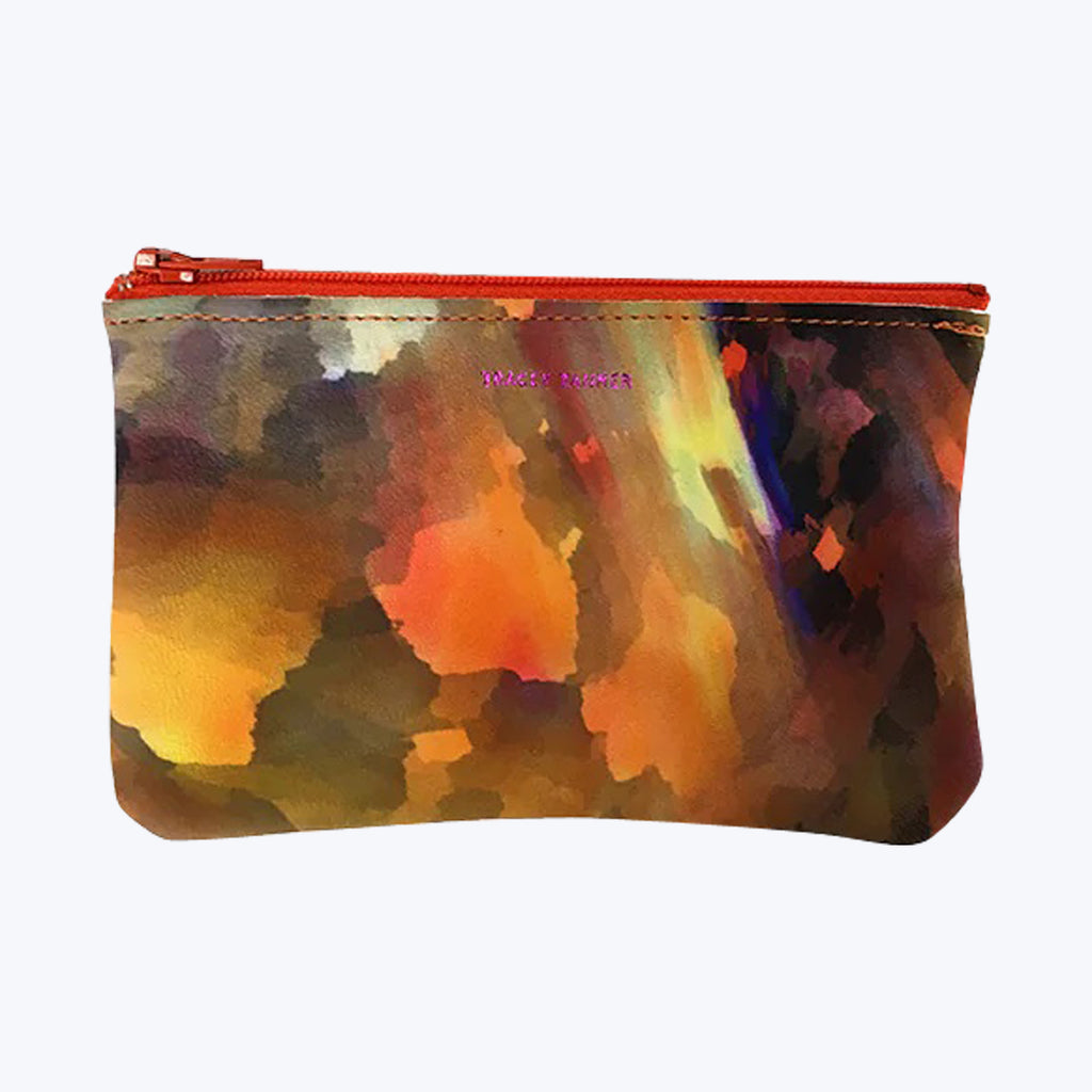 Watercolor Zip Pouch Small / Day