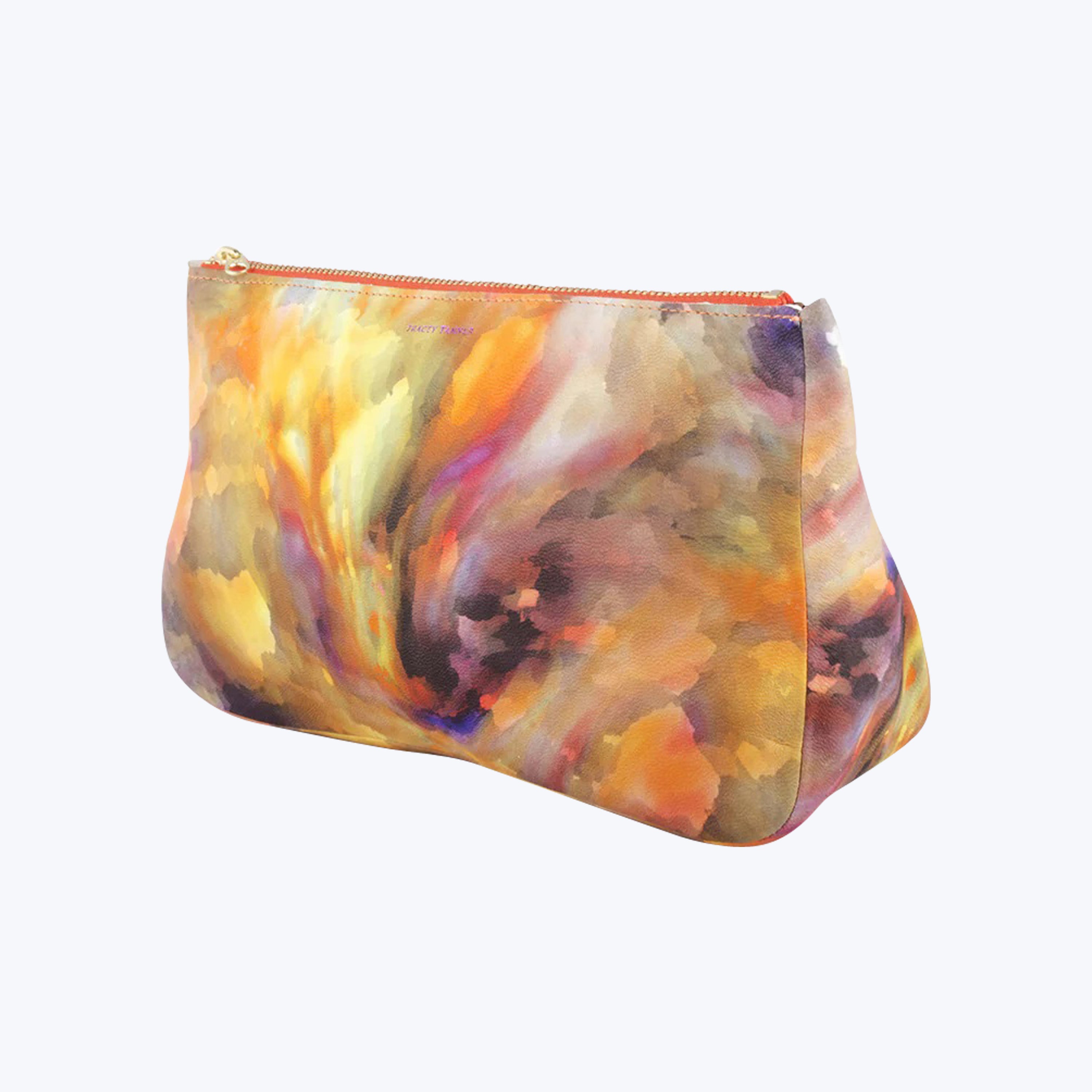 Watercolor Fatty Pouch Large / Day