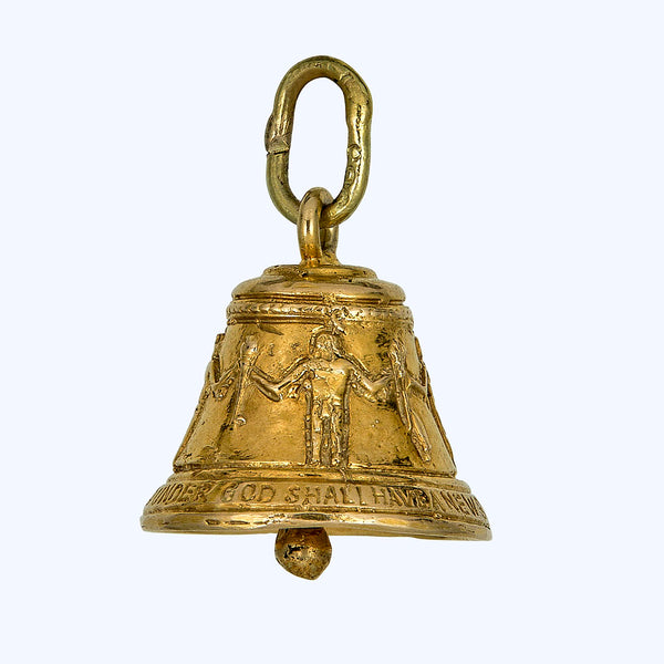 Gold Liberty Bell Charm