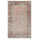 Pink Vintage Wool Cotton Blend Rug - 4'3" x 6'3"