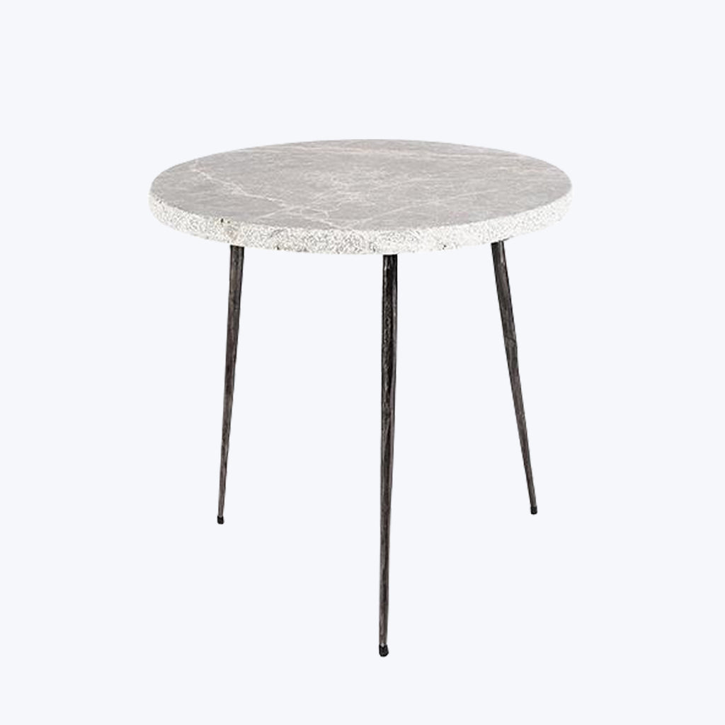 Stone Street Marble Side Table