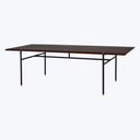 Stacking Dining Table 95" x 40" / Smoked Oak
