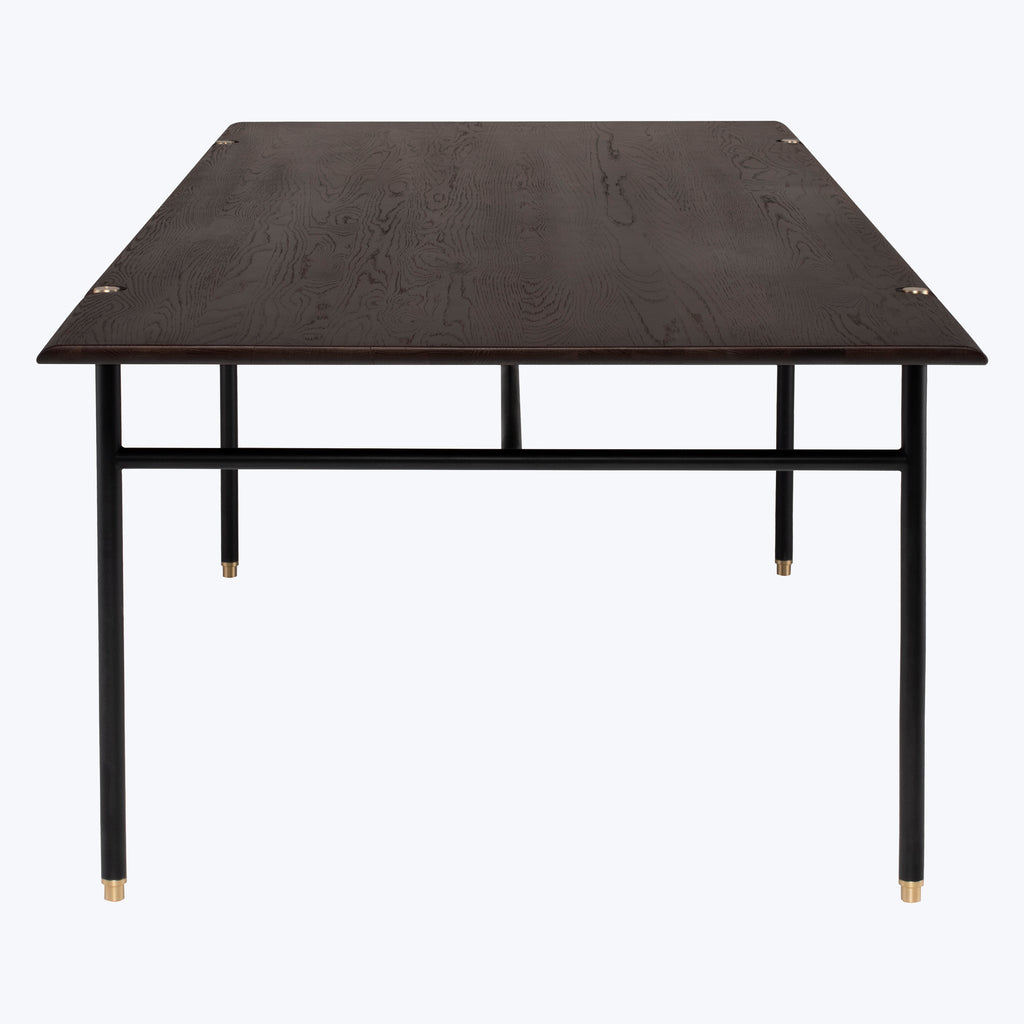 Stacking Dining Table 95" x 40" / Smoked Oak