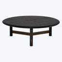 Stilt Round Coffee Table 36" / Ebonized