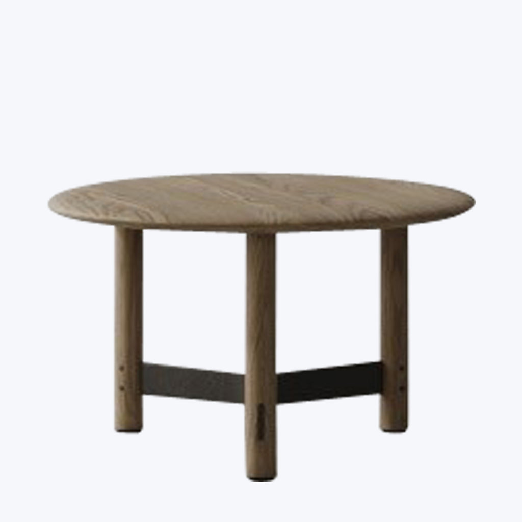 Stilt Round Coffee Table 24" / Beige