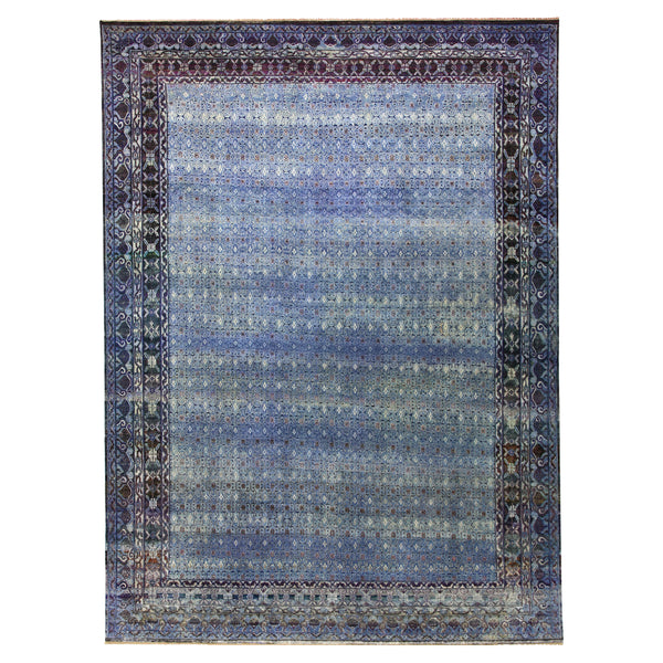 Blue Alchemy Silk & Wool Rug- 8'11" x 12'