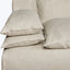 Lounge Sectional Left Arm Facng Chair / Oatmeal
