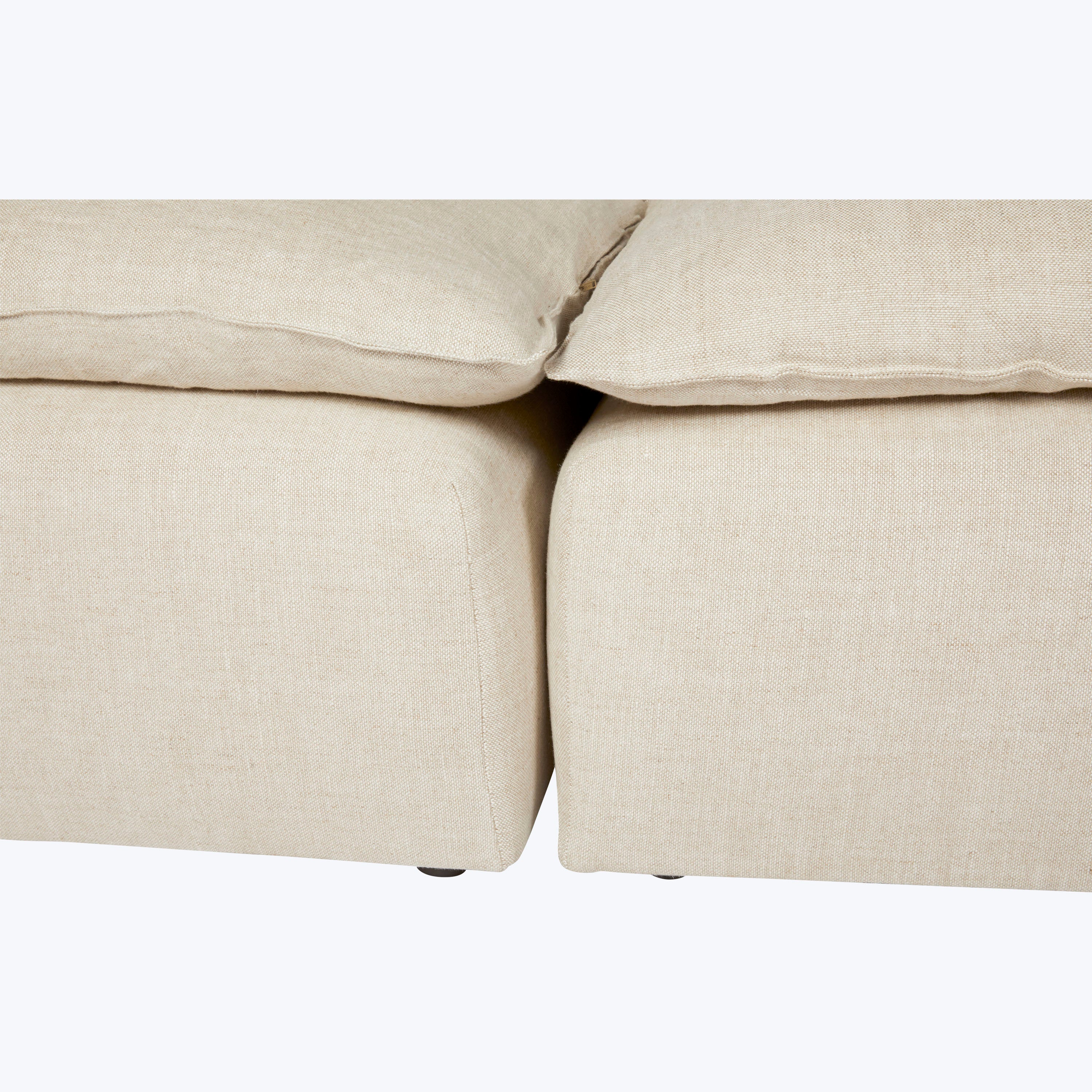 Lounge Sectional Left Arm Facng Chair / Oatmeal