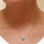 Bonheur Birthstone Necklace Turquoise