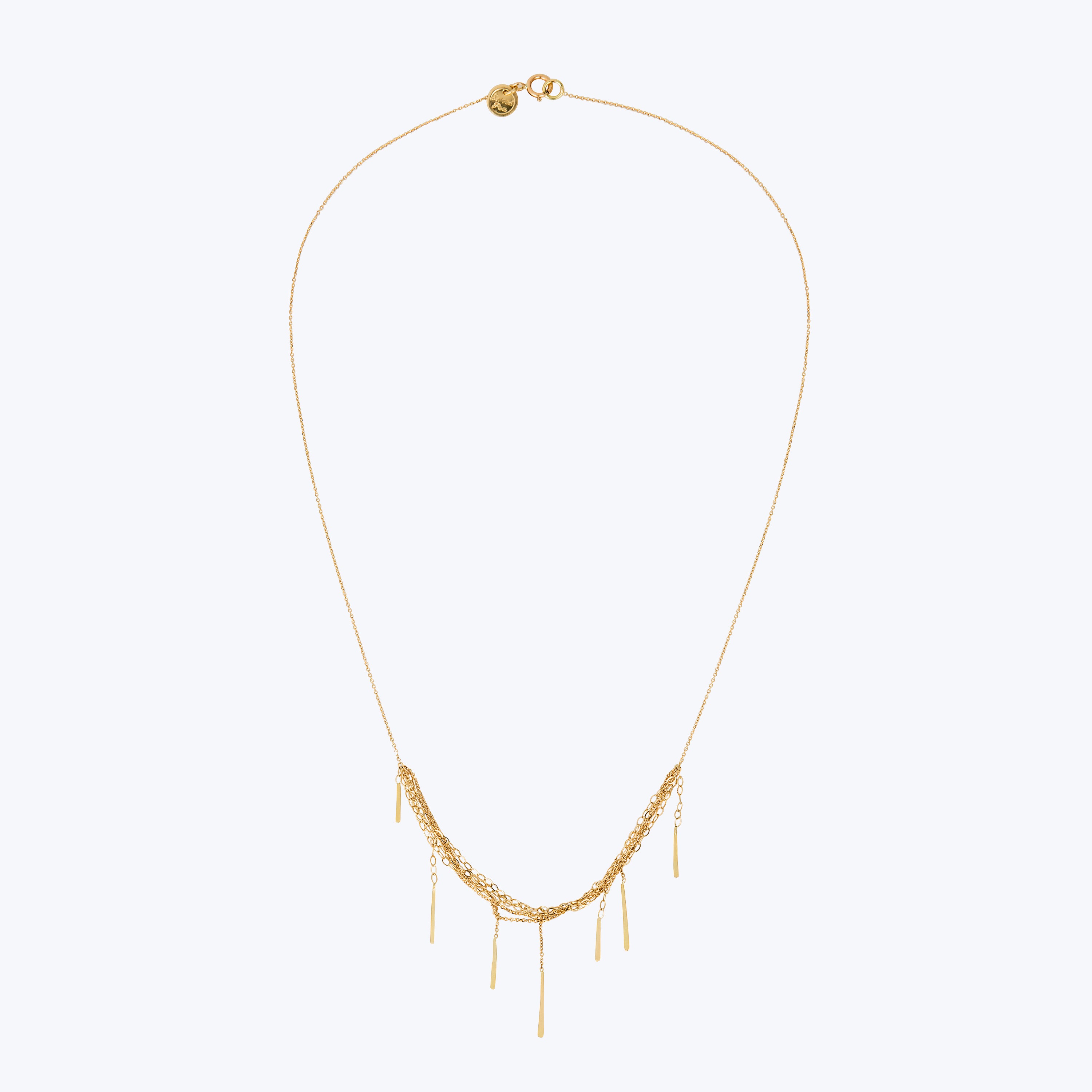 Sycamore 18kt Gold Short Necklace - 40cm