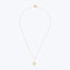 18kt Gold and Diamond Love Letter Heart Necklace - 40cm
