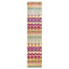Multicolored Traditional Wool Runner - 2' 6" x 12'